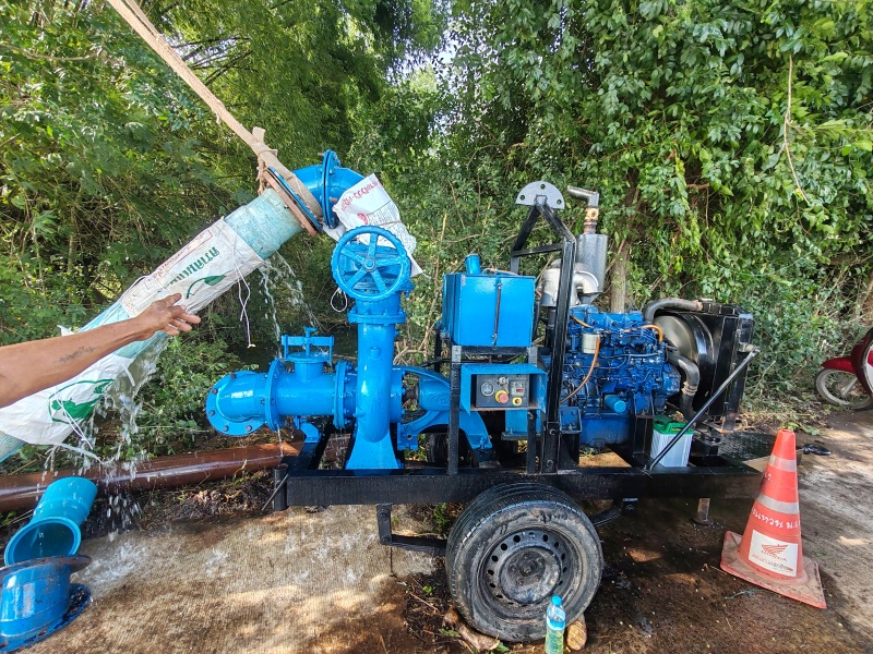 โครงการสูบน้ำเพื่อแก้ปัญหาภัยแล้งบ้านทุ่งหนองแหวน หมู่ที่ 6 ระหว่างวันที่ 19 -29 สิงหาคม 2568 และ บ้านหนองไผ่ หมู่ที่ 2 ระหว่างวันที่ 1-15 กันยายน