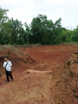 โครงการการกักน้ำในเขตชุมชน (08/08/57)