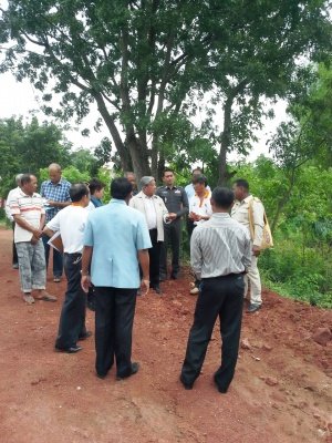 โครงการการกักน้ำในเขตชุมชน (08/08/57)