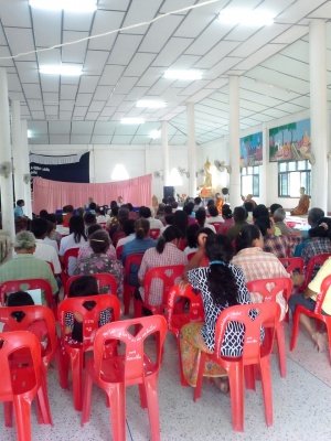 โครงการการกักน้ำในเขตชุมชน (08/08/57)