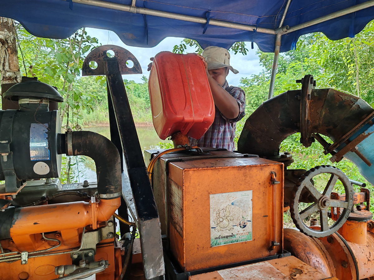 โครงการสูบน้ำเพื่อแก้ปัญหาภัยแล้ง  บ้านทุ่งหนองแหวน หมู่ที่ 6 ระหว่างวันที่ 19 -29 สิงหาคม 2568  และ บ้านหนองไผ่ หมู่ที่ 2 ระหว่างวันที่ 1-15 กันยายน